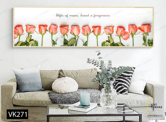 Tranh Dàn Hoa Hồng Ngọt Ngào - VK271