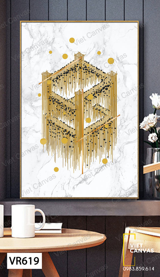 Tranh Hình Hộp Độc Đáo - VR619