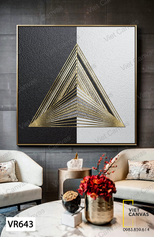 Tranh Hình Tam Giác - VR643