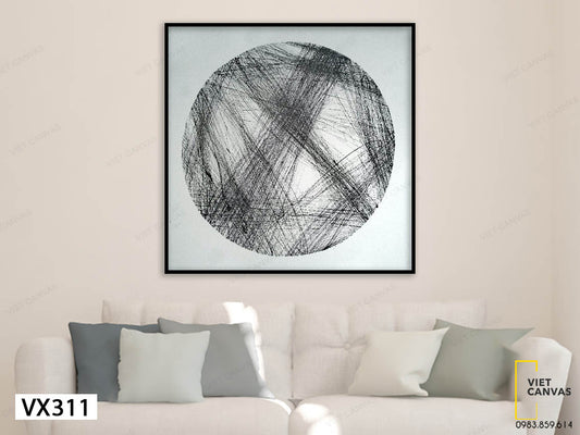 Tranh Hình Tròn - VX311