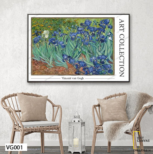 Tranh Hoa Diên Vĩ, Van Gogh - VG001