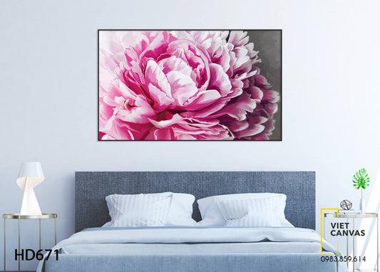 Tranh Hoa Hồng Nở Rộ - HD671