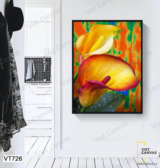 Tranh Hoa Loa Kèn - VT726