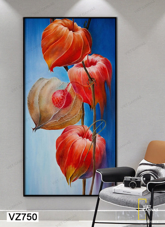 Tranh Hoa Đỏ - VZ750
