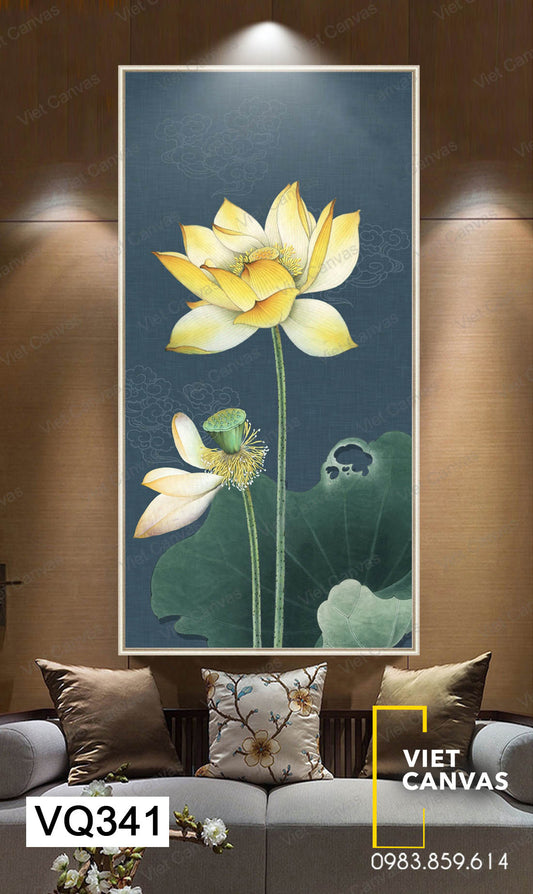 Tranh Hoa Sen Nở - VQ341