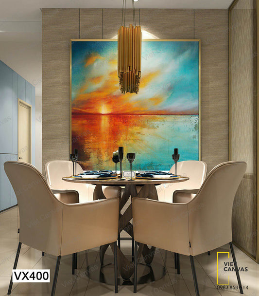 Tranh Hoàng Hôn Buông Xuống - VX400