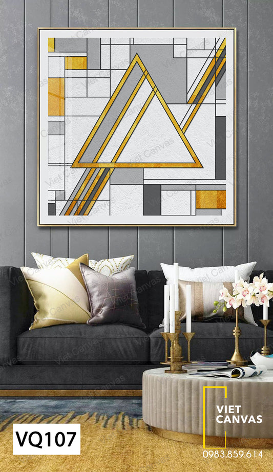 Tranh Khối Hình Học - VQ107