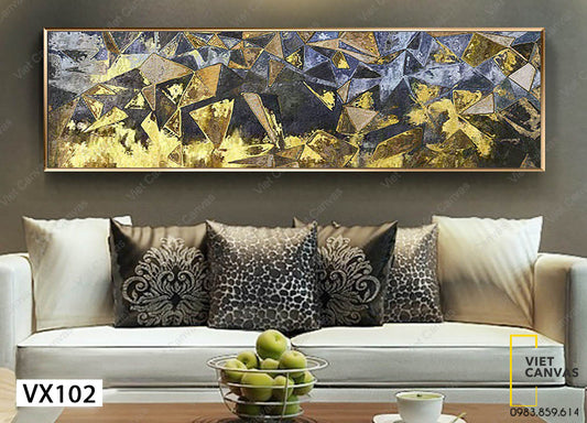 Tranh Khối Hình Trừu Tượng - VX102