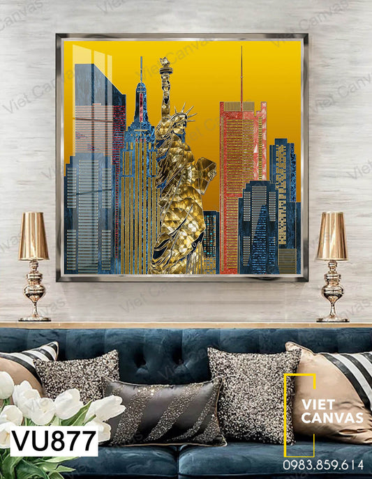 Tranh Những Tòa Cao Ốc - VU877
