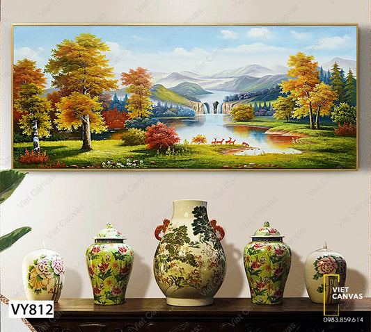 Tranh Khu Rừng Bình Yên - VY812