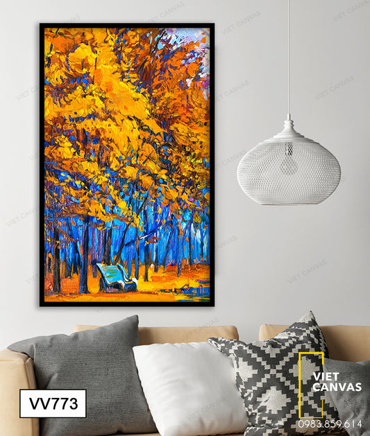 Tranh Khu Rừng Mùa Thu - VV773