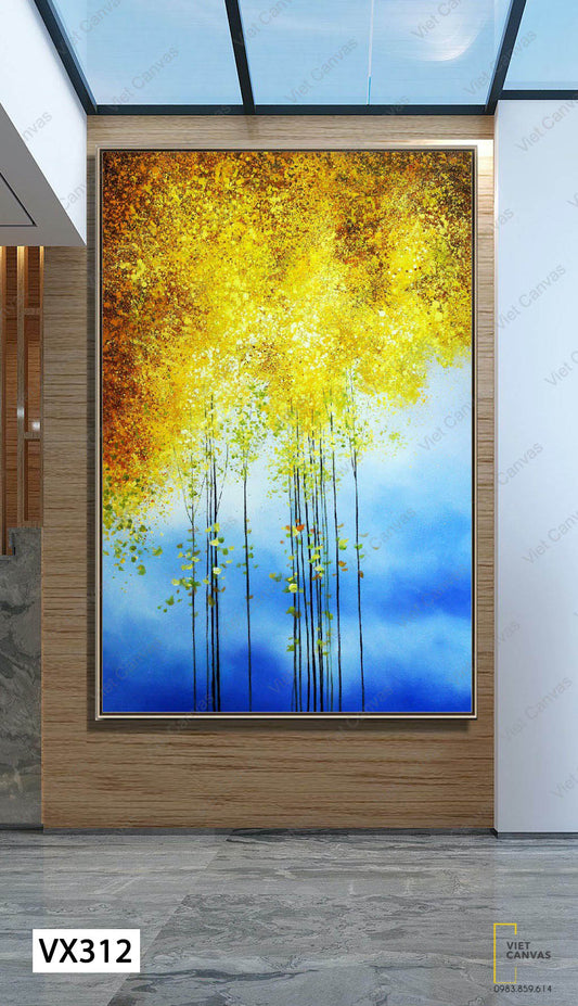 Tranh Khu Rừng Mùa Thu - VX312