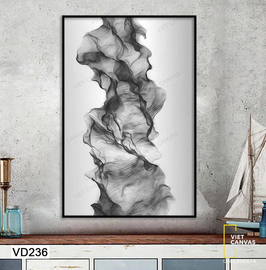 Tranh Làn Khói Trắng Ấn Tượng - VD236