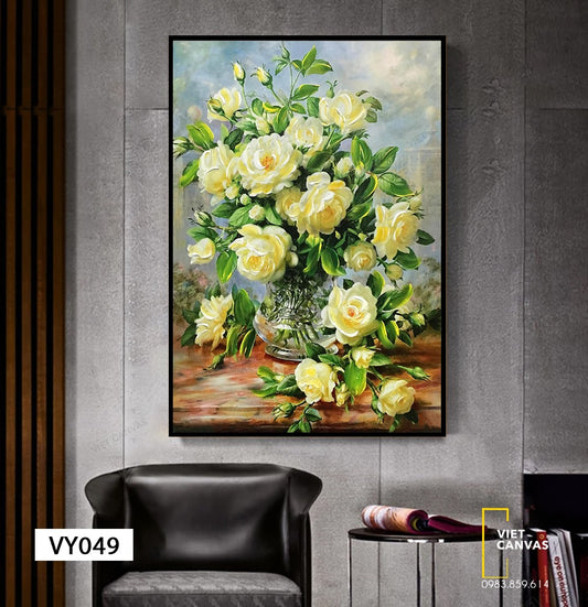 Tranh Lọ Hoa Ấn Tượng - VY049