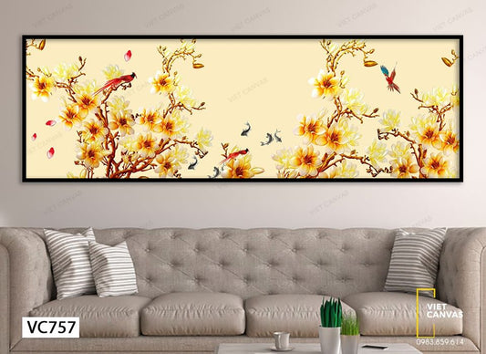 Tranh Mùa Xuân Hoa Nở - VC757