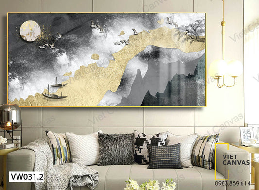 Tranh Người Lái Đò - VW031.2