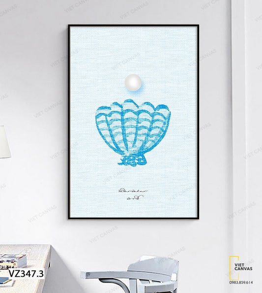 Tranh Ngọc Trai Dưới Đại Dương - VZ347.3