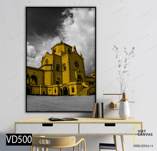 Tranh Ngôi Nhà Cổ Điển - VD500