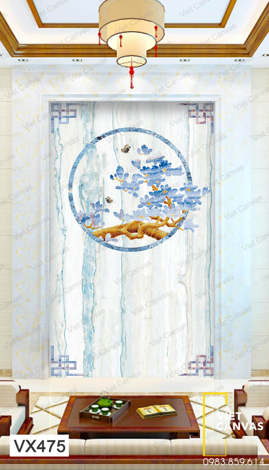 Tranh Nhành Hoa Tỏa Sắc - VX475
