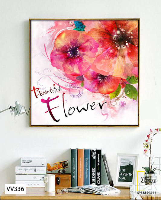 Tranh Những Bông Hoa Nở Rộ - VV336