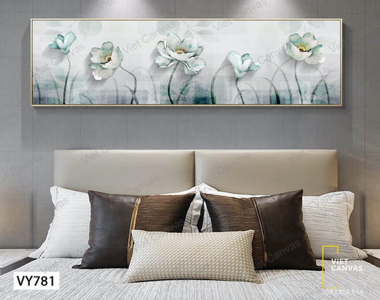 Tranh Những Bông Hoa Trong Gió - VY781