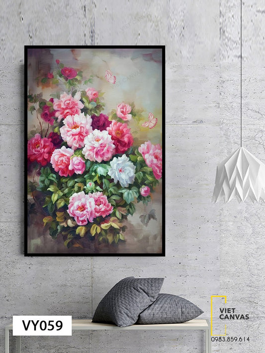 Tranh Những Bông Hoa Tươi Tắn - VY059