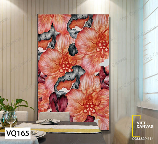 Tranh Những Bông Hoa Đỏ - VQ165