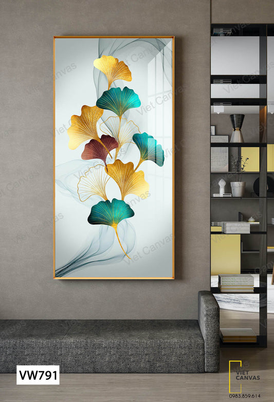 Tranh Những Chiếc Lá Sắc Màu - VW791