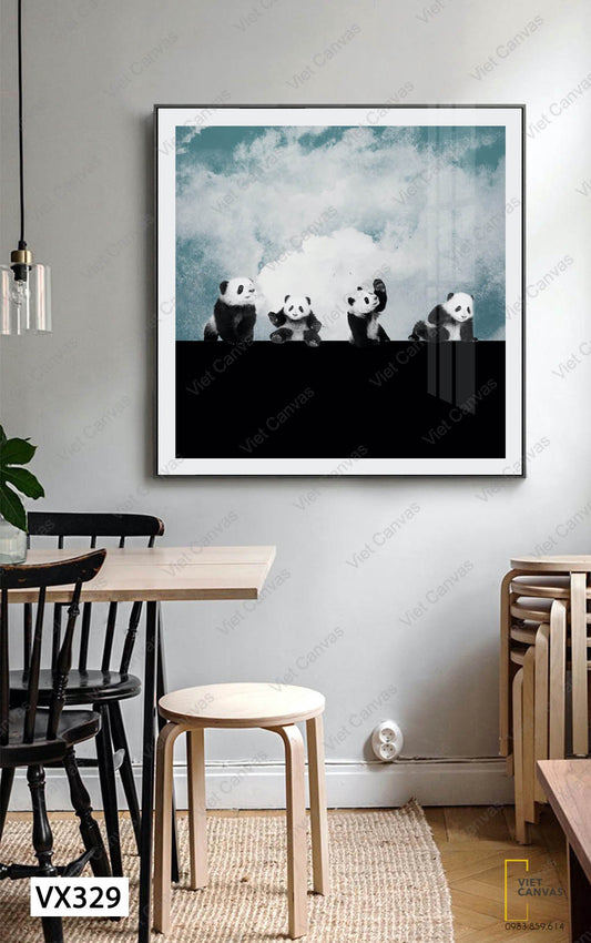 Tranh Những Chú Gấu Dễ Thương - VX329