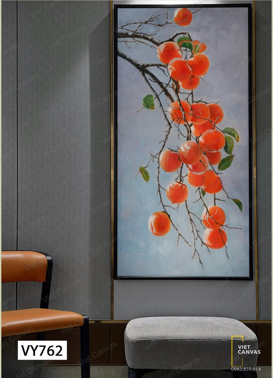 Tranh Những Quả Hồng Chín Mọng - VY762