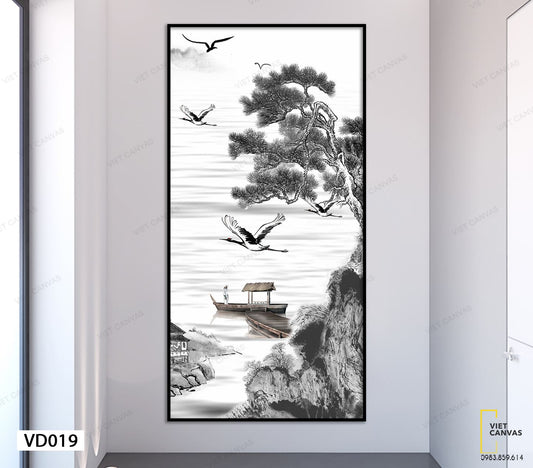 Tranh Non Nước Bao La - VD019