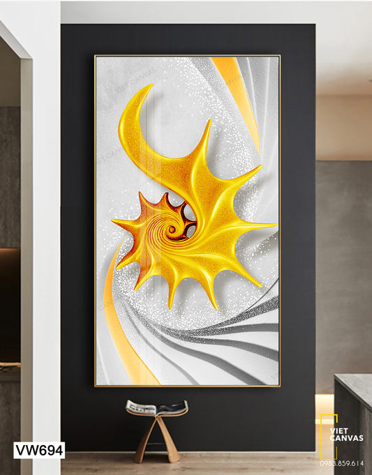 Tranh Ốc Sên Vàng - VW694