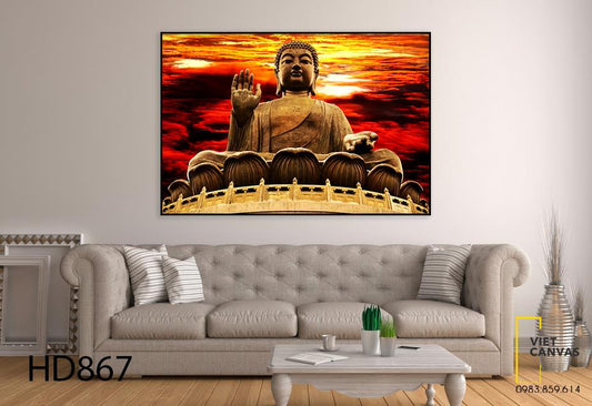 Tranh Phật Từ Bi - HD867