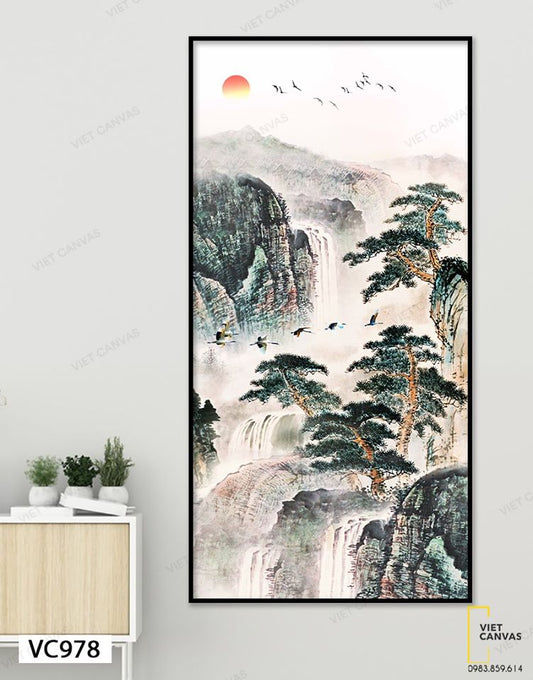 Tranh Phong Cảnh Hữu Tình - VC978