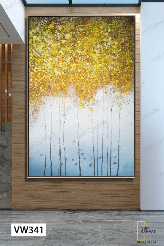 Tranh Rừng Cây Lá Vàng - VW341