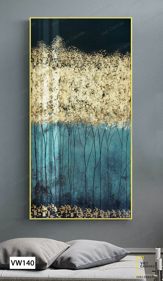 Tranh Rừng Cây Lá Vàng - VW140