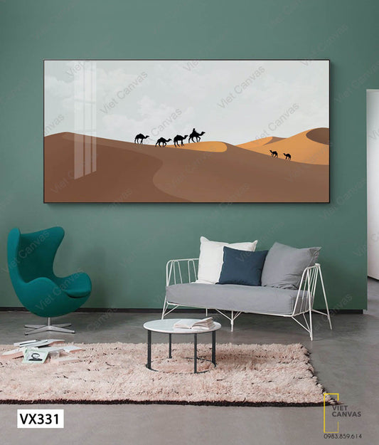 Tranh Sa Mạc Hoang Sơ - VX331