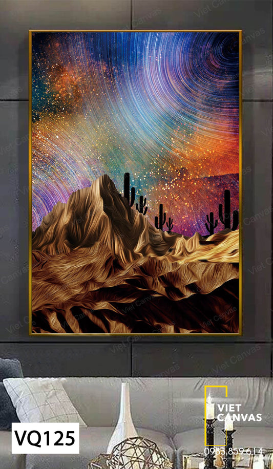 Tranh Sa Mạc Và Dải Ngân Hà - VQ125