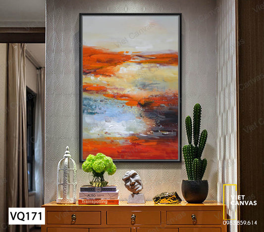 Tranh Trừu Tượng Màu Sắc - VQ171