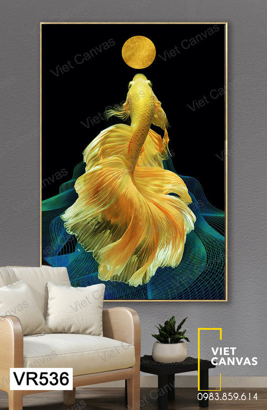 Tranh Sắc Màu Của Cá - VR536