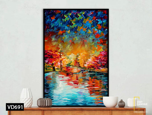 Tranh Sắc Màu Nghệ Thuật - VD691