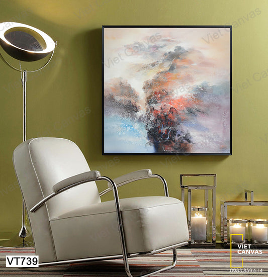 Tranh Sắc Màu Trừu Tượng - VT739