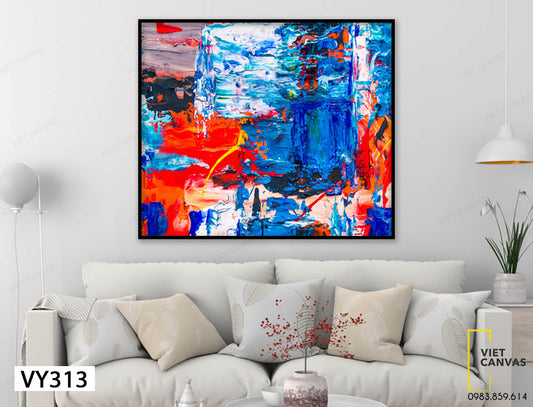 Tranh Sắc Màu Trừu Tượng - VY313
