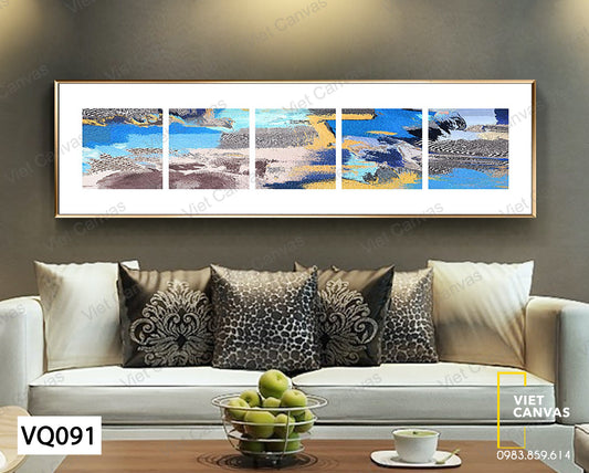 Tranh Sắc Màu Trừu Tượng - VQ091