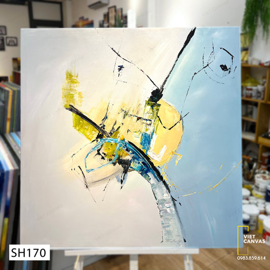 Tranh Sơn Dầu Chú Ngựa - SH170