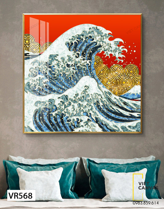 Tranh Sóng Vỗ Độc Đáo - VR568