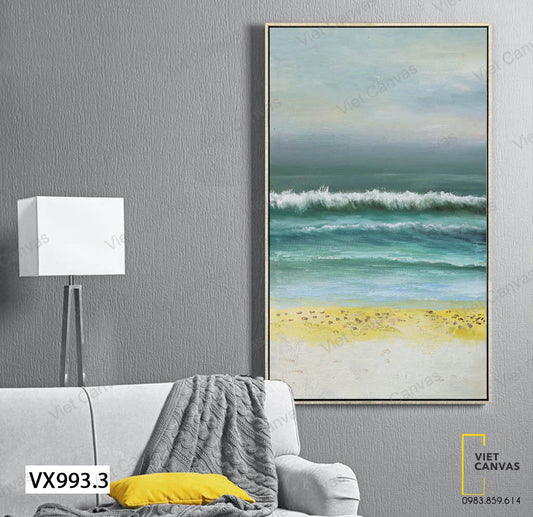 Tranh Sóng Vỗ Rì Rào - VX993.3