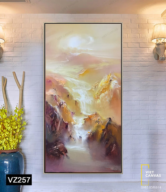 Tranh Thác Nước Lung Linh - VZ257