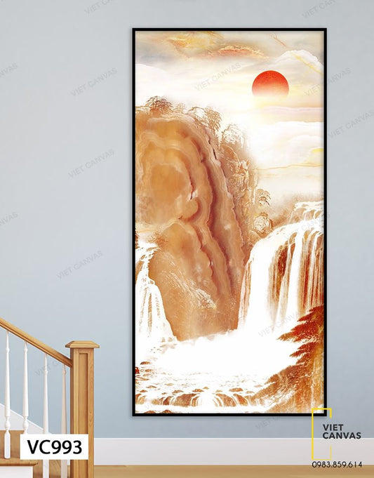 Tranh Thác Nước - VC993