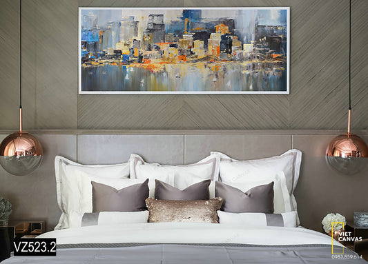 Tranh Thành Phố Trừu Tượng - VZ523.2
